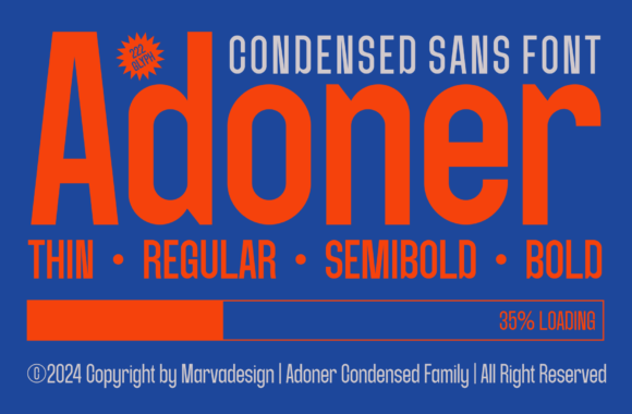 Adoner Font: Sleek Typography for Modern Brands