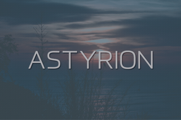 Astyrion: A Modern Typeface for Small Business Branding