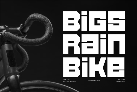Bigsrain Bike Font Review for Bold Campaigns