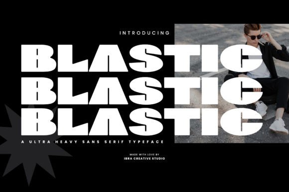 Blastic Typeface for Bold Editorial Design