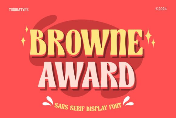Browne Award: A Bold Sans Serif Typeface for Editorial Impact