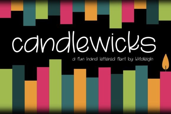 Candlewicks Font for Playful Brand Identity