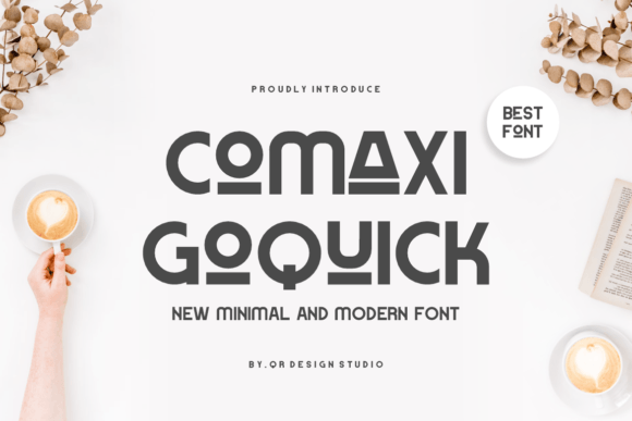 Comaxi Goquick: Bold Sans Serif for Web Design