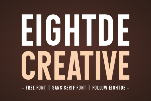 Eightde Creative: A Versatile Font for Crafters