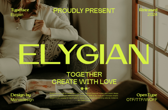 Eleygian: The Elegant Sans Serif Font for Modern Branding