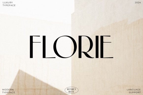 Florie: A Modern Sans Serif Font for Makers