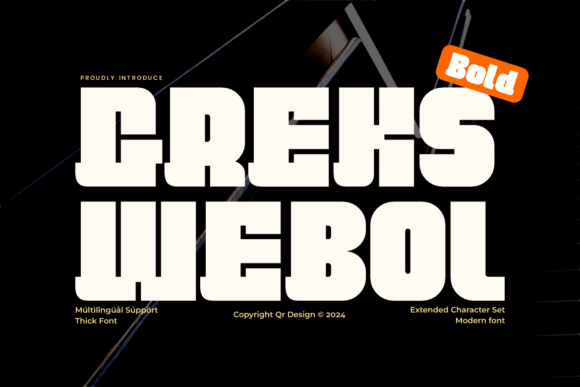 Greks Webol: A Bold Sans Serif Font for Modern Web Design