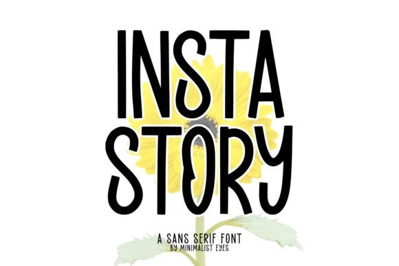Insta Story Font for Modern Crafters
