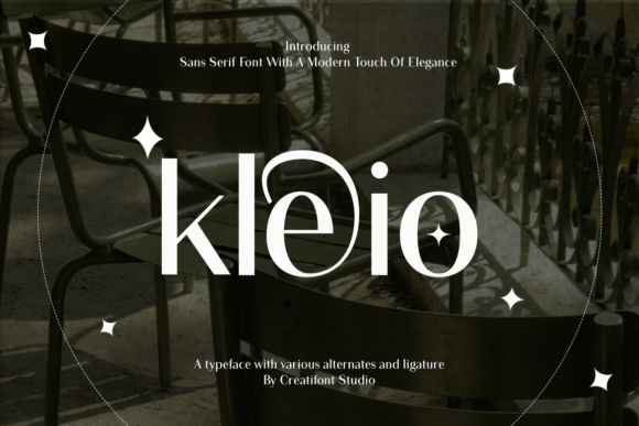 Kleio: The Elegant Sans Serif Font for Makers
