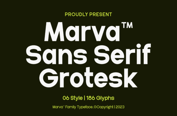 Marva: The Modern Typeface for Clear Campaigns