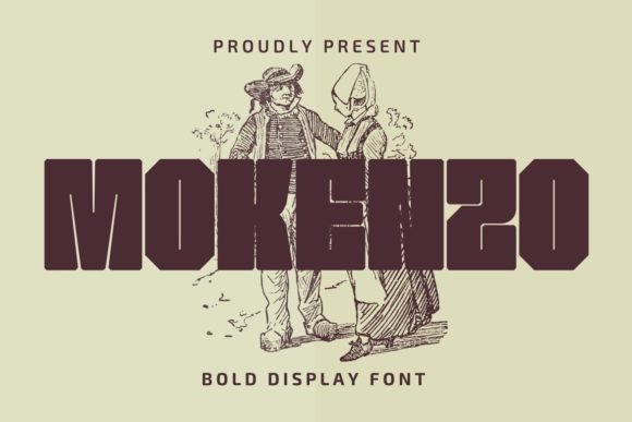 Mokenzo: A Bold Sans Serif Font for Editorial Design