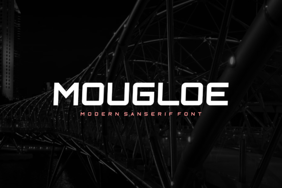 Mougloe: A Clean Sans Serif Font for Modern Brands