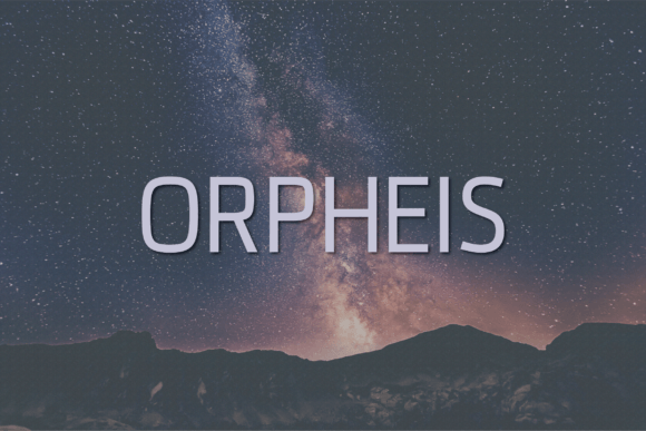 Orpheis Typeface for Modern Business Branding
