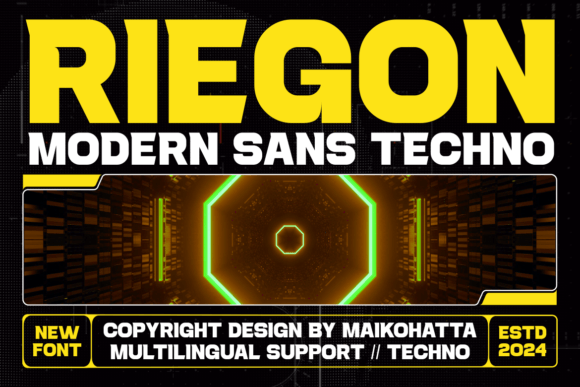 Riegon Font Review: A Modern Sans Serif for Tech Design