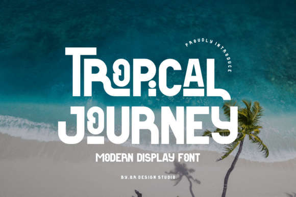 Tropical Journey Font for Modern Business Branding