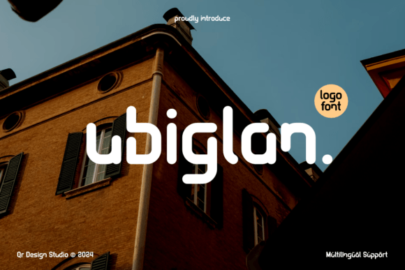 Ubiglan: A Funky Sans Serif Font for Modern Editorial Design