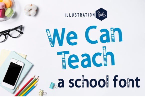 We Can Teach Font for Clear Campaign Design