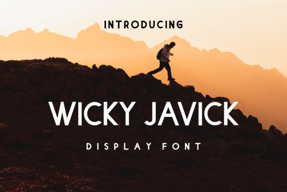 Wicky Javick Font for Modern Business Branding